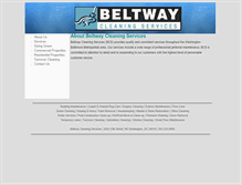 Tablet Screenshot of beltwayservices.com